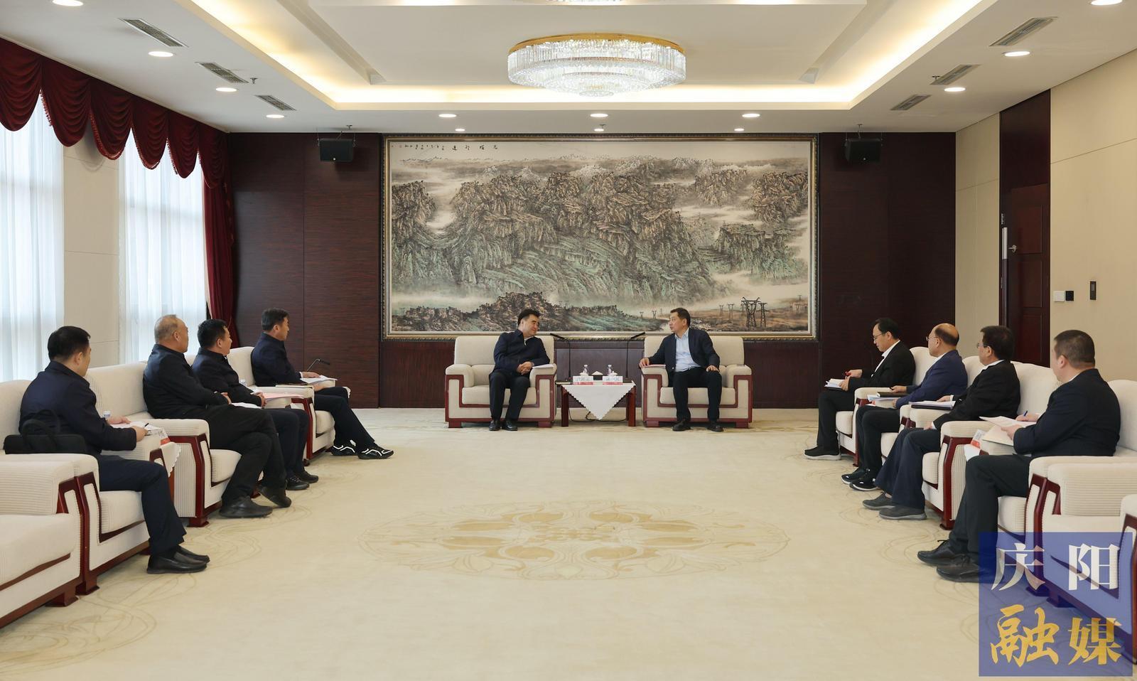 黄泽元赴国网甘肃省电力公司对接工作