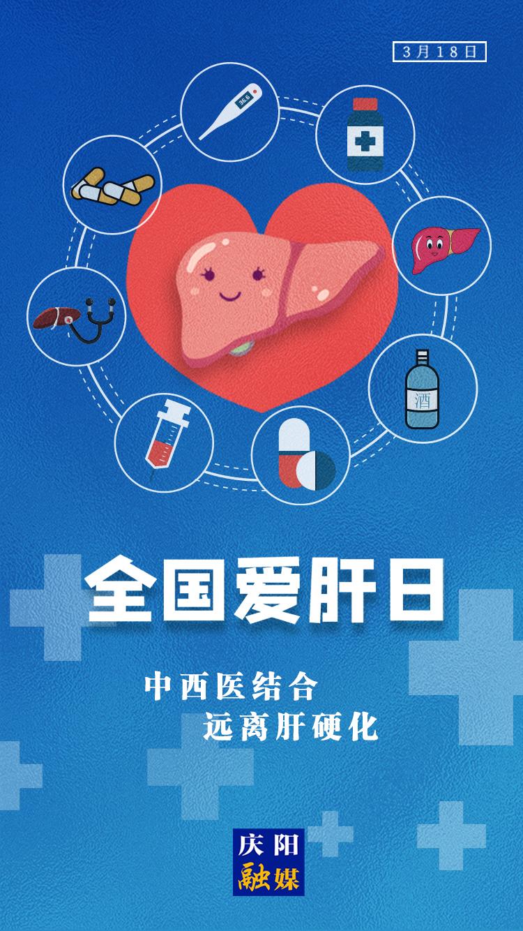 【微海报】全国爱肝日丨中西医结合 远离肝硬化