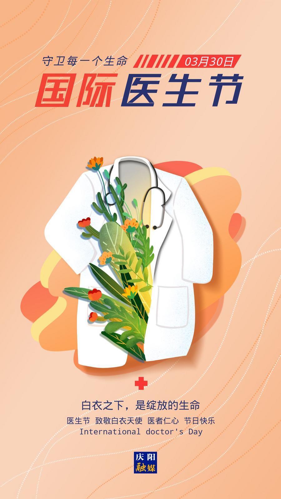【微海报】国际医生节丨致敬白衣天使 医者仁心 节日快乐