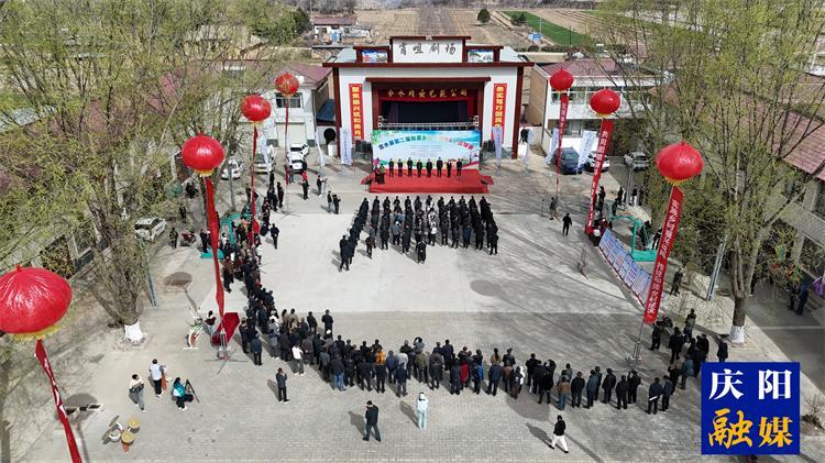 合水县第二届和美乡村（村BA）篮球赛火热开赛