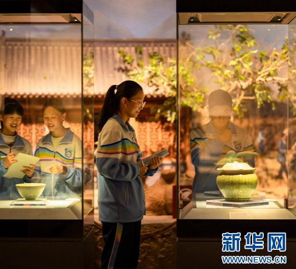 甘肃张掖：博物馆里研学乐