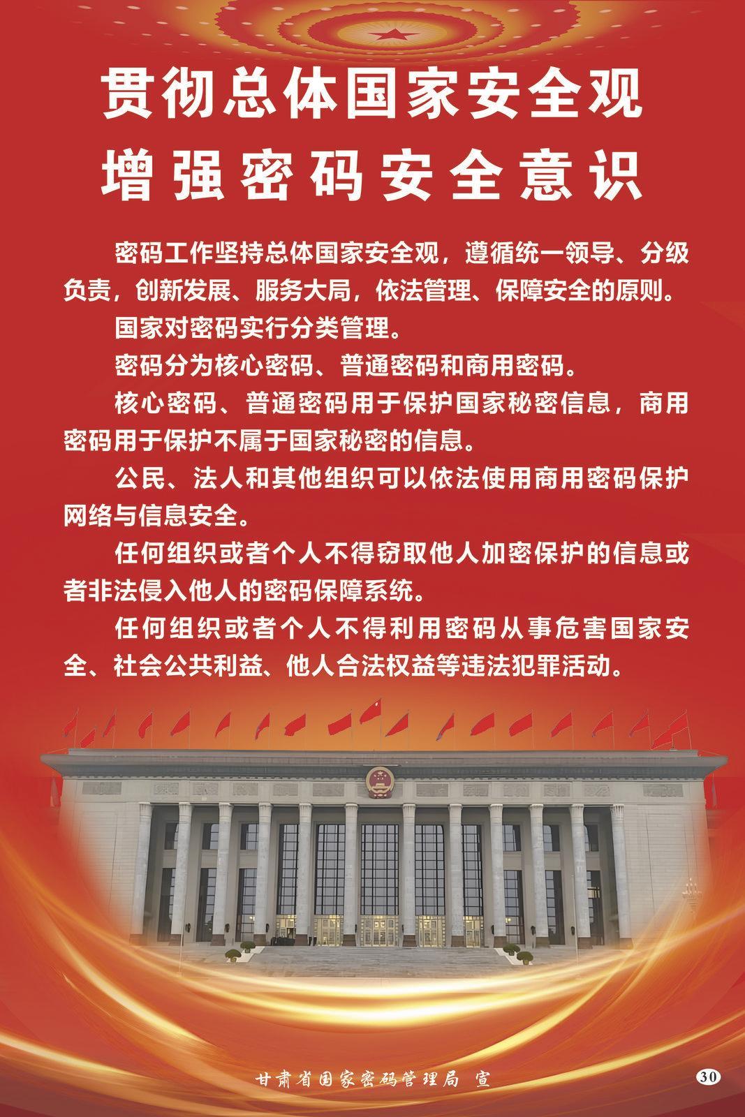 【微海报】共筑保密防线  公民人人有责 | 贯彻总体国家安全观  增强密码安全意识