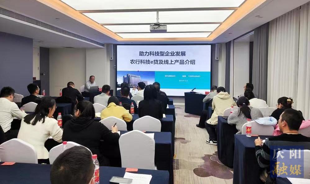 庆阳：奏响科技金融“三部曲”  加速开启数字经济新征程