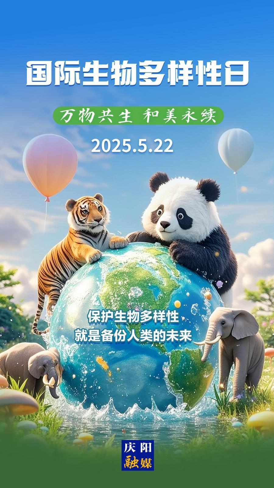 【微海报】国际生物多样性日丨万物共生 和美永续