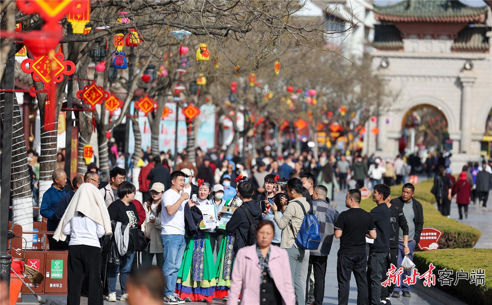 【2025（乙巳）年公祭中华人文始祖伏羲大典】伏羲文化“热” 天水文旅“火”