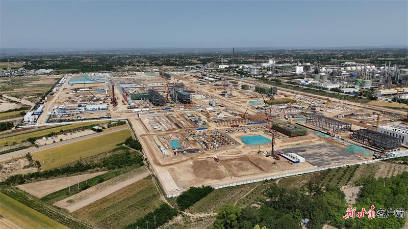 【强信心 看发展】地企同心打造化工产业新高地——庆阳同欣50万吨/年轻烃深加工项目建设见闻