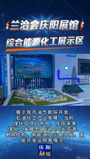 兰洽会庆阳展馆｜综合能源化工展示区