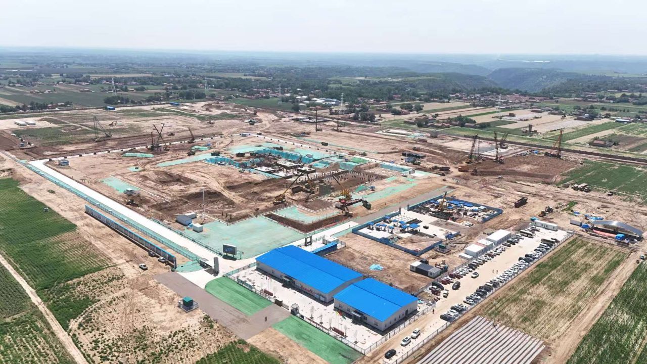 甘肃能化庆阳2×660MW煤电项目建设进展顺利